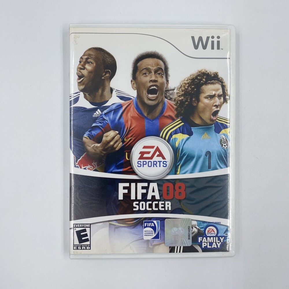 FIFA Soccer 08 (Nintendo‎ Wii, 2007) CIB TESTED WORKING